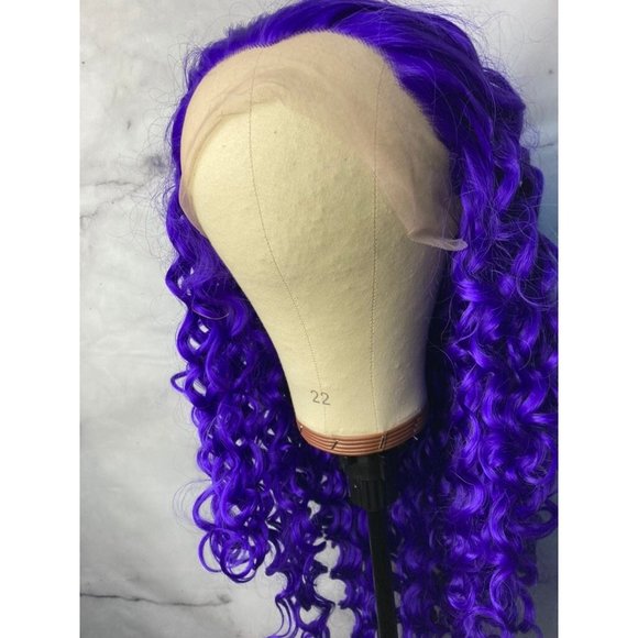 Purple Wig,Violet Purple Wig - Picture 2 of 9